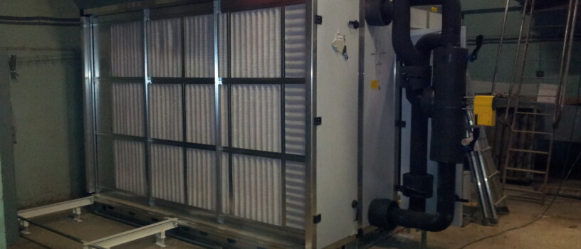 Instalación de climatizador para sala eléctrica en Nurel S.A.